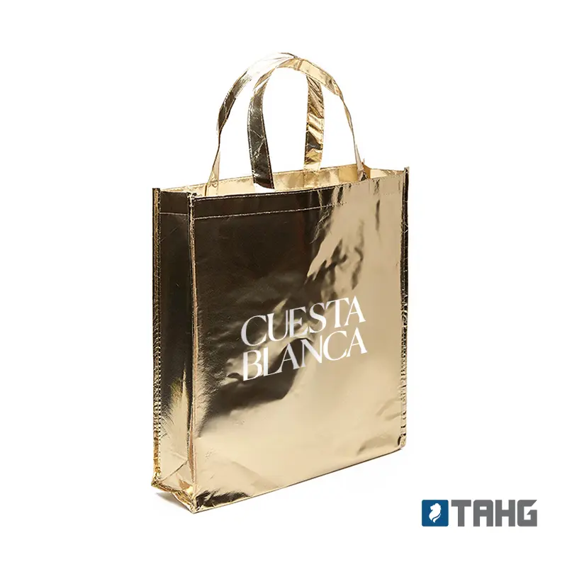 Bolsa Shopping Metalica 36x40x10