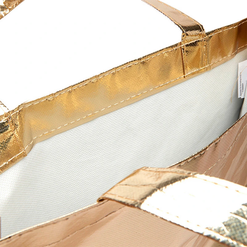 Bolsa Shopping Metalica 36x40x10