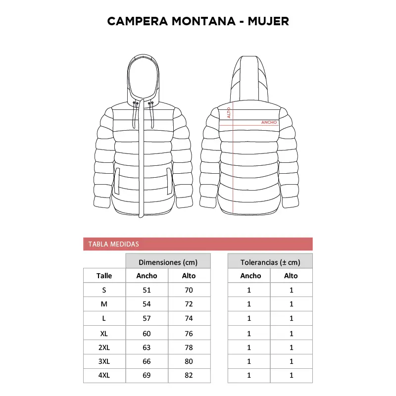 Campera Montana Mujer